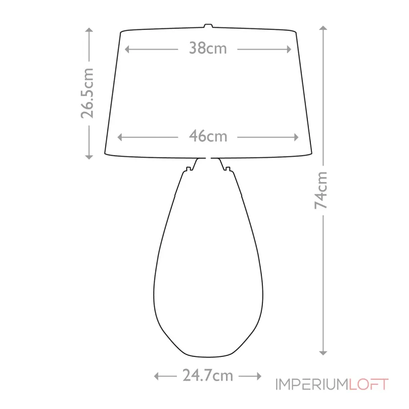 Настольная лампа Elstead Lighting Lena large LENA-TL-L-BLUE-OWSS Настольная лампа Elstead Lighting Lena large LENA-TL-L-BLUE-OWSS