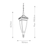 Подвесной фонарь Kichler Venetian rain KL-VENETIAN8-M