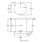 Настенный фонарь Elstead Lighting Magnus MAGNUS-1