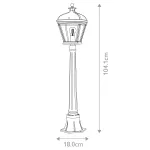 Фонарный столб Elstead Lighting Bayview BAYVIEW-4M-BK