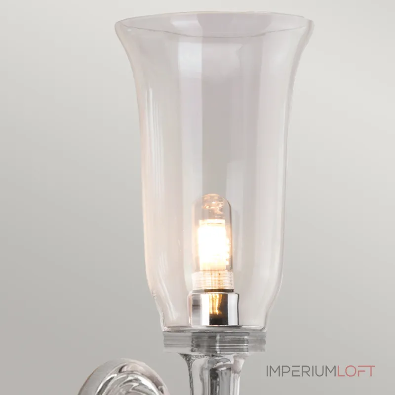Бра для ванных комнат Elstead Lighting Dryden BATH-DRYDEN2-PC Бра для ванных комнат Elstead Lighting Dryden BATH-DRYDEN2-PC