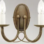 Бра Elstead Lighting Minster MN2-BLK-GOLD
