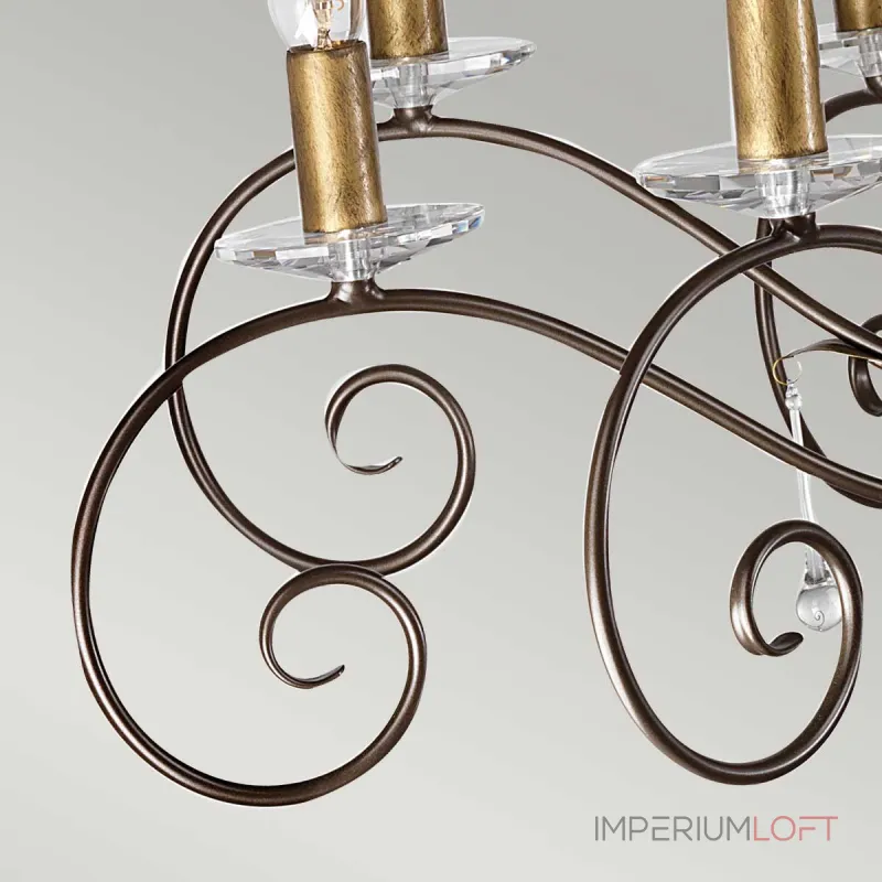 Люстра Elstead Lighting Amarilli AML15-BRONZE Люстра Elstead Lighting Amarilli AML15-BRONZE