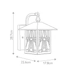 Настенный фонарь Quoizel Inglenook QZ-INGLENOOK2-S
