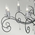Люстра Elstead Lighting Amarilli AML15-BLK-SILVER