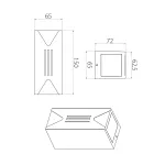 Настенный фонарь Natural Concepts Dwell NC-003028-DG