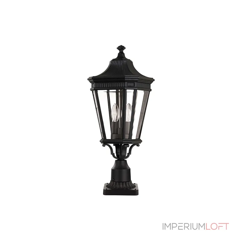 Фонарь-пьедестал Feiss Cotswold lane FE-COTSLN3-M-BK Фонарь-пьедестал Feiss Cotswold lane FE-COTSLN3-M-BK