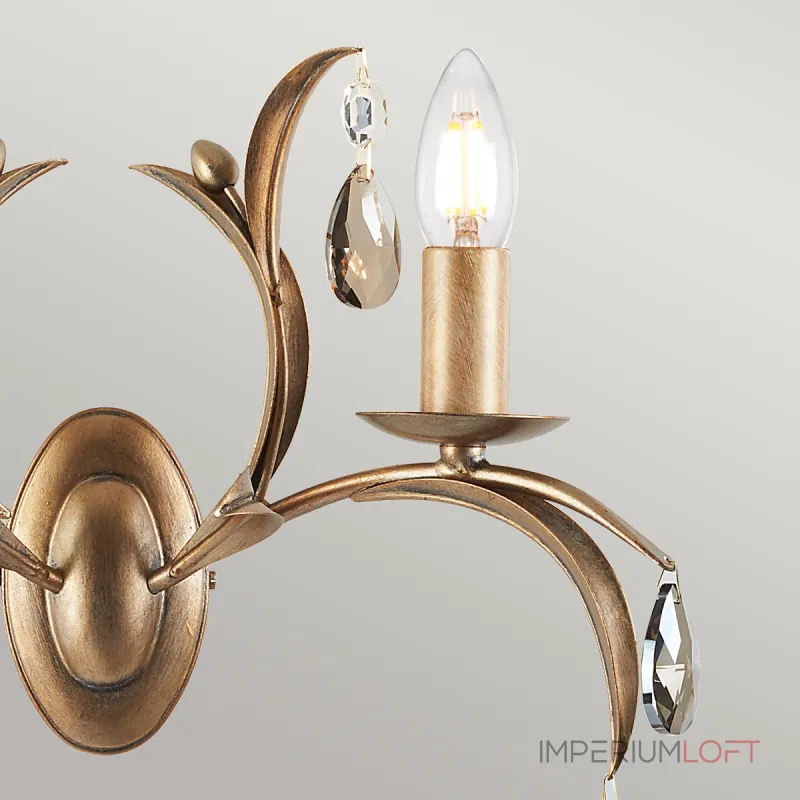 Бра Elstead Lighting Lily LL2-ANT-BRZ Бра Elstead Lighting Lily LL2-ANT-BRZ