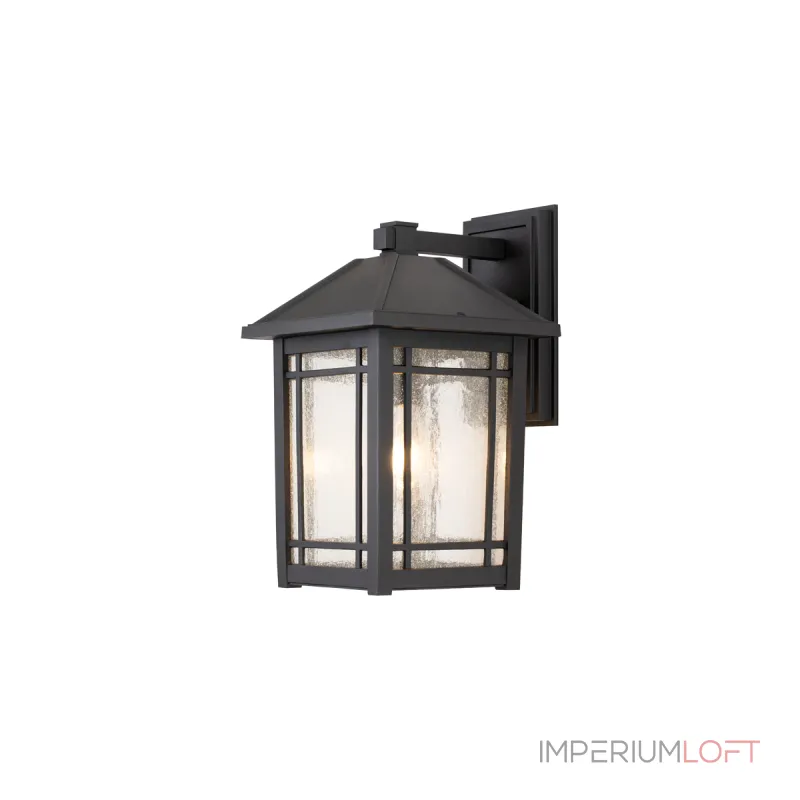 Настенный фонарь Quoizel Cedar point QZ-CEDAR-POINT-L-BK