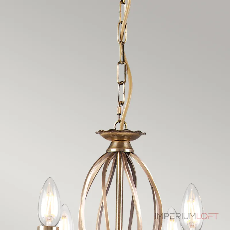 Люстра Elstead Lighting Aegean AG8-AGED-BRASS Люстра Elstead Lighting Aegean AG8-AGED-BRASS