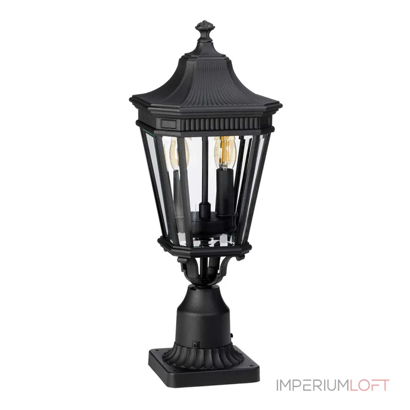 Фонарь-пьедестал Feiss Cotswold lane FE-COTSLN3-M-BK Фонарь-пьедестал Feiss Cotswold lane FE-COTSLN3-M-BK