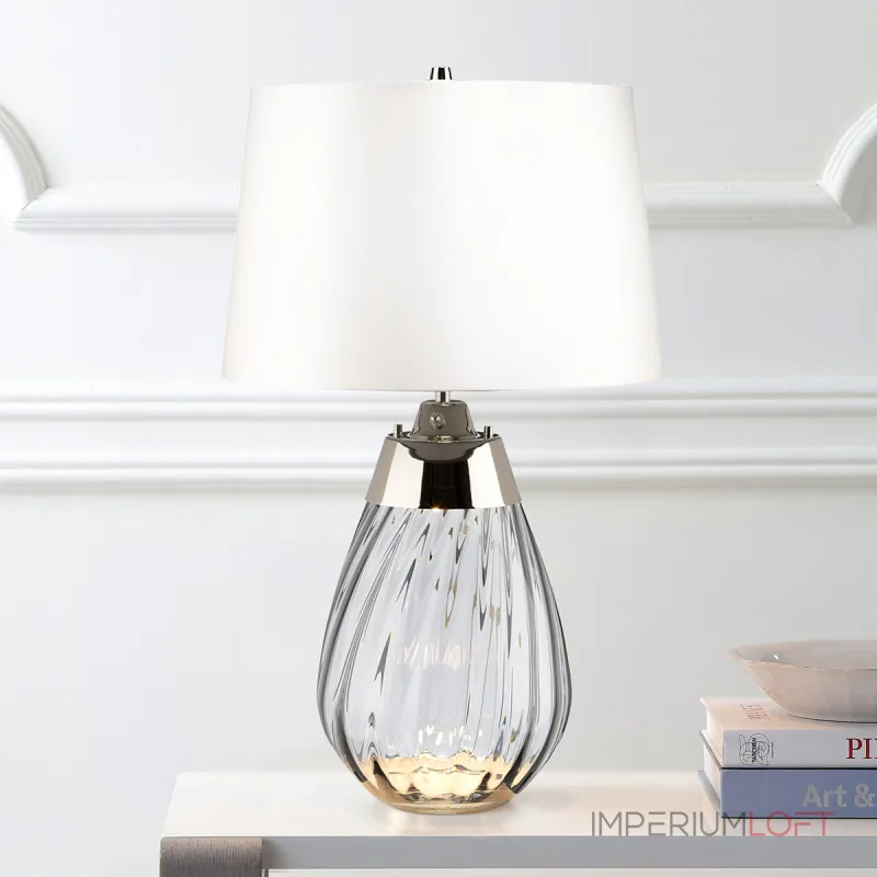 Настольная лампа Elstead Lighting Lena small LENA-TL-S-SMOKE-OWSS