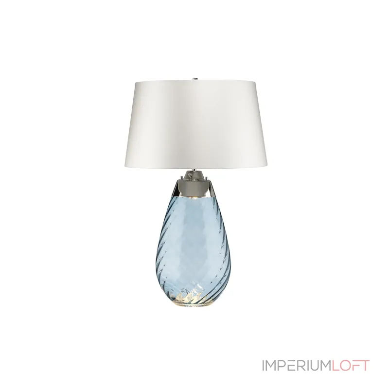 Настольная лампа Elstead Lighting Lena large LENA-TL-L-BLUE-OWSS Настольная лампа Elstead Lighting Lena large LENA-TL-L-BLUE-OWSS