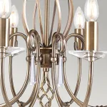Люстра Elstead Lighting Aegean AG8-AGED-BRASS