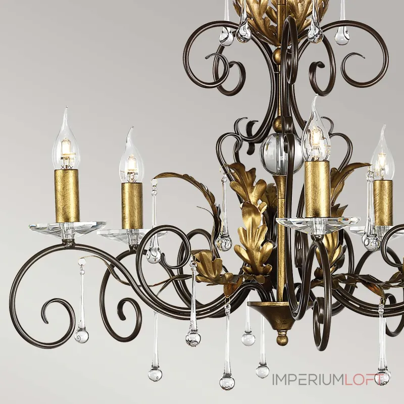 Люстра Elstead Lighting Amarilli AML5-BRONZE Люстра Elstead Lighting Amarilli AML5-BRONZE
