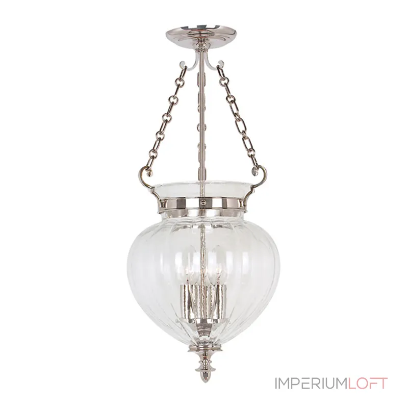 Подвесной светильник Elstead Lighting Finsbury park FP-P-M-POL-NCKL Подвесной светильник Elstead Lighting Finsbury park FP-P-M-POL-NCKL