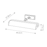 Светильник для картин Elstead Lighting Winchfield WINCHFIELD-PLM-AB-MB