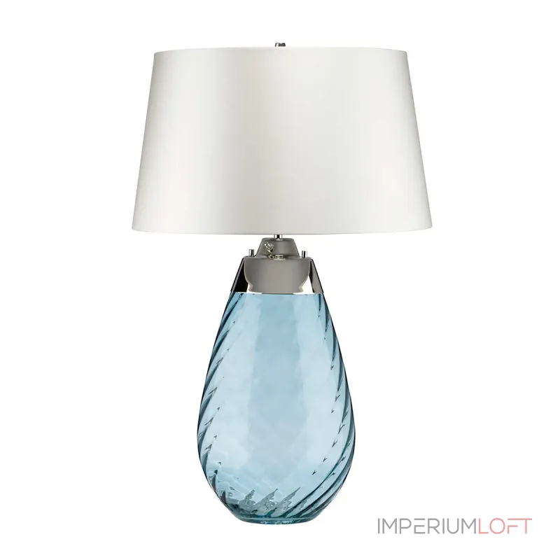 Настольная лампа Elstead Lighting Lena large LENA-TL-L-BLUE-OWSS Настольная лампа Elstead Lighting Lena large LENA-TL-L-BLUE-OWSS
