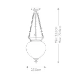 Подвесной светильник Elstead Lighting Finsbury park FP-P-M-POL-NCKL