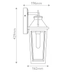 Настенный фонарь Quoizel Buckley QZ-BUCKLEY-M-MBK