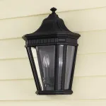 Настенный фонарь Feiss Cotswold lane FE-COTSLN7-BK