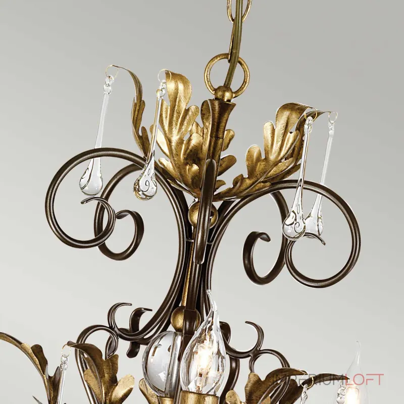 Люстра Elstead Lighting Amarilli AML15-BRONZE Люстра Elstead Lighting Amarilli AML15-BRONZE