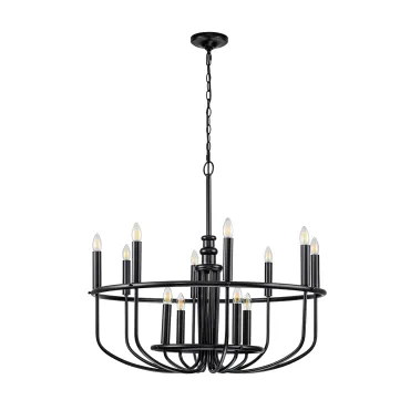 Люстра Kichler Capitol hill KL-CAPITOL-HILL12-BLK