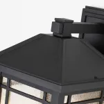 Настенный фонарь Quoizel Cedar point QZ-CEDAR-POINT-L-BK