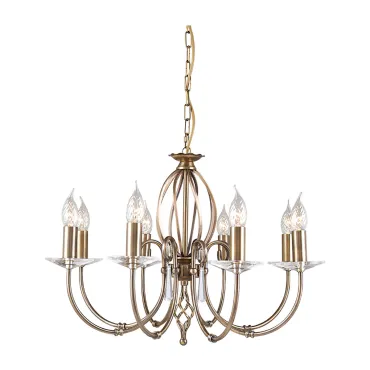 Люстра Elstead Lighting Aegean AG8-AGED-BRASS