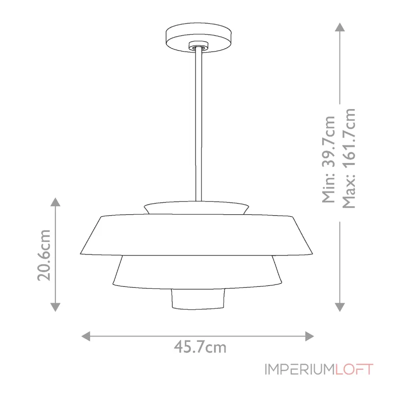 Подвесной светильник Feiss Brisbin FE-BRISBIN-PN