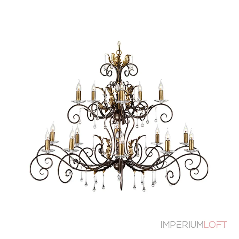 Люстра Elstead Lighting Amarilli AML15-BRONZE Люстра Elstead Lighting Amarilli AML15-BRONZE