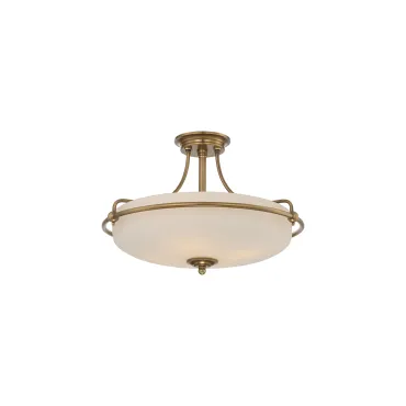 Потолочный светильник Quoizel Griffin QZ-GRIFFIN-SFM-WS Потолочный светильник Quoizel Griffin QZ-GRIFFIN-SFM-WS