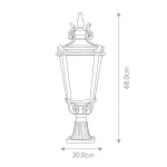 Фонарь-пьедестал Elstead Lighting Baltimore BT3-L