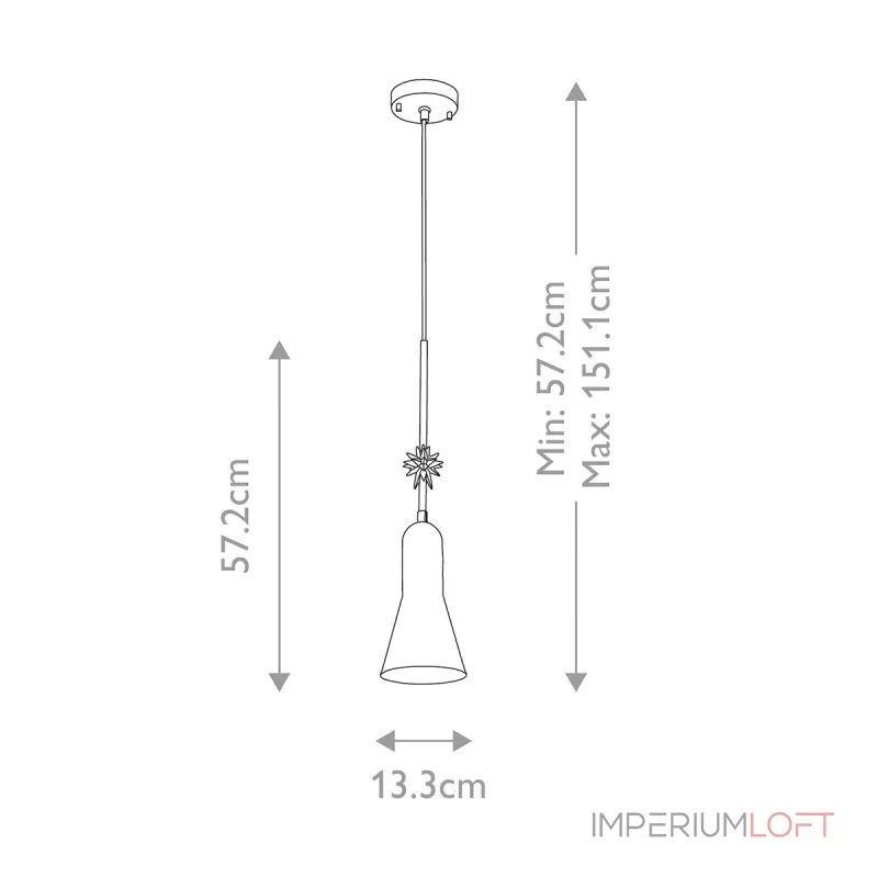 Подвесной светильник Elstead Lighting Etoile ETOILE-P-S-MB