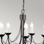 Люстра Elstead Lighting Carisbrooke CB5-BLACK