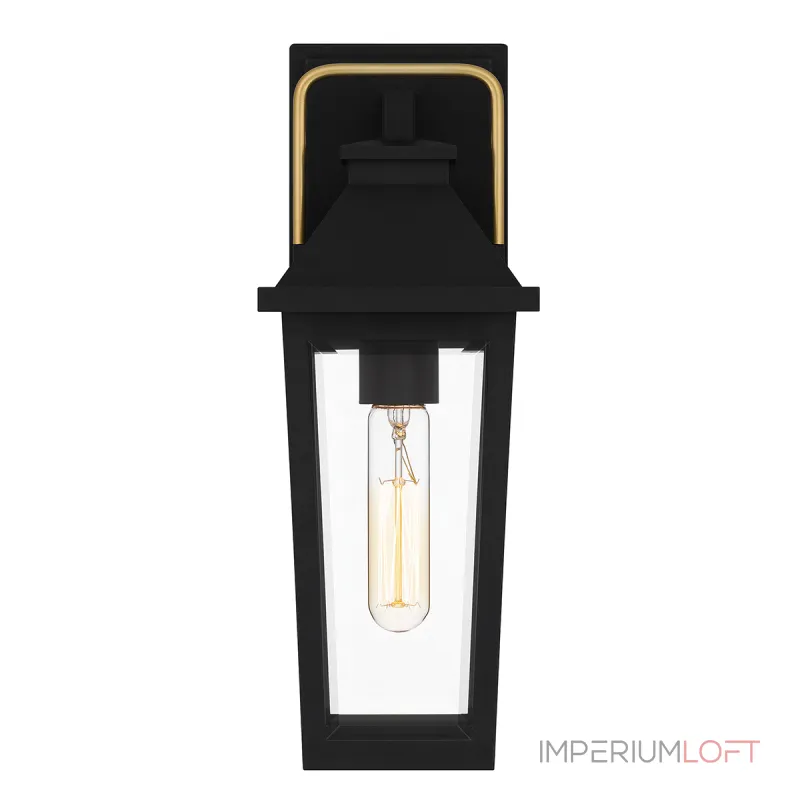 Настенный фонарь Quoizel Buckley QZ-BUCKLEY-S-MBK