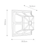 Потолочный фонарь Elstead Lighting Chapel CP12-BLACK
