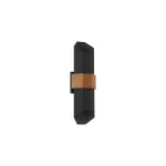Настенный фонарь Quoizel Chasm QZ-CHASM-L-BKW