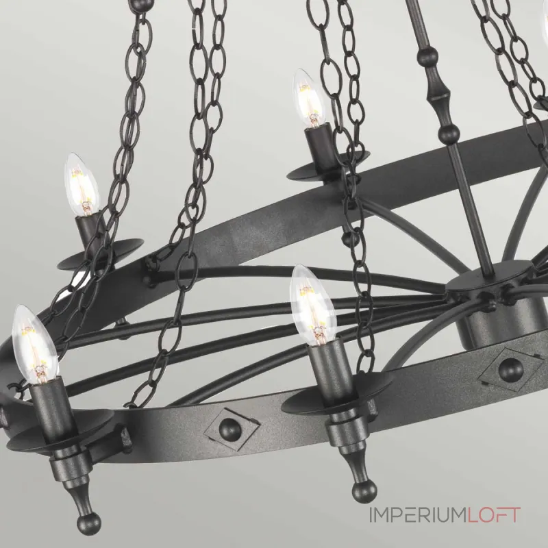 Люстра Elstead Lighting Warwick WR18-GRAPHITE