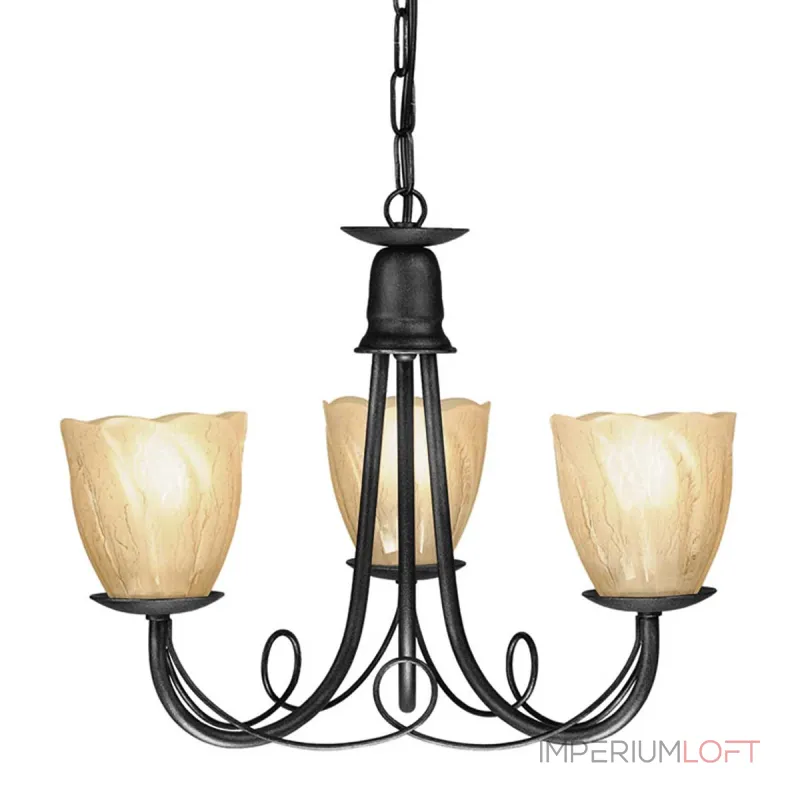 Люстра Elstead Lighting Minster MN3-BLACK