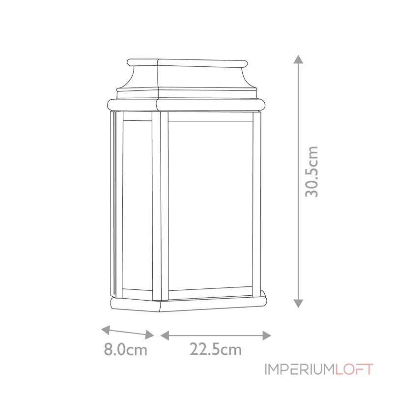 Настенный фонарь Elstead Lighting St martins ST-MARTINS-BR