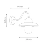 Настенный фонарь Elstead Lighting Somerton SOMERTON-BR
