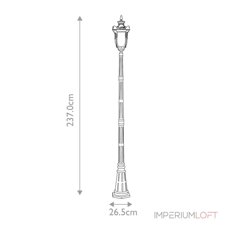 Фонарный столб Elstead Lighting Philadelphia PH5-L-OB