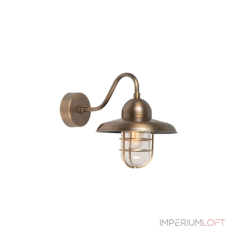 Настенный фонарь Elstead Lighting Sheldon SHEL-SOM-CAGE-BR