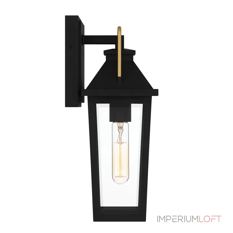 Настенный фонарь Quoizel Buckley QZ-BUCKLEY-S-MBK