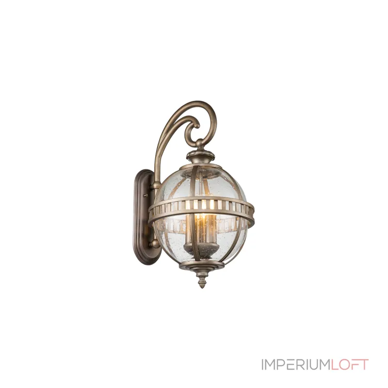 Настенный фонарь Kichler Halleron KL-HALLERON-2M-BU