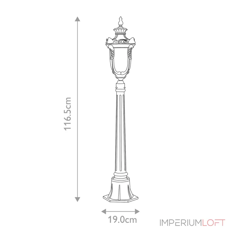 Фонарный столб Elstead Lighting Philadelphia PH4-M-OB Фонарный столб Elstead Lighting Philadelphia PH4-M-OB
