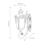 Настенный фонарь Elstead Lighting Philadelphia PH1-L-OB
