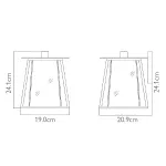 Настенный фонарь Hinkley Walker HK-WALKER2-S
