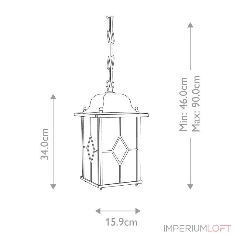 Подвесной фонарь Elstead Lighting Wexford WX9